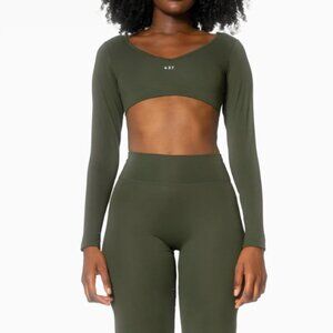 437 The Long Sleeve Bra / Forest and The Leisure Pant - BRAND NEW